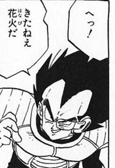 きたねえ花火だ