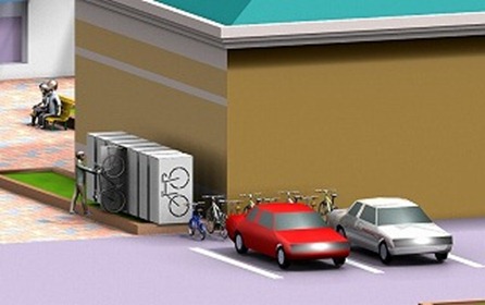 s-locker-beside-building